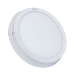 GM Plano 30W 6500K Surface Panel Light Round