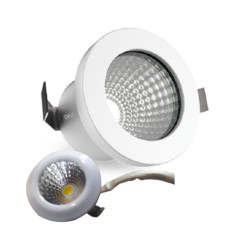 GM Fiesta 1W Red Mini COB Spot Light Round