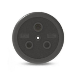 GM G-Home 3 Pin Round Socket Black