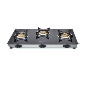 Impex Aspira 3B Glasstop Gas Stove