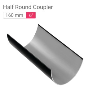 Star Rain Water Harvester Half Round Coupler 160mm 6inch