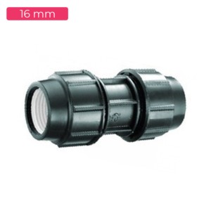 Shine Plast HDPE Coupler 16mm Medium