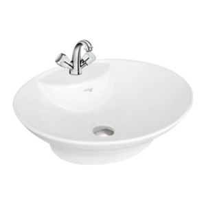 Hindware Evita 47x41x13.5 Star White Table Top Wash Basin