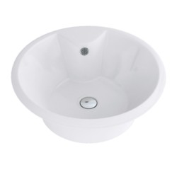 Hindware Orchid 48x48x17 Star White Table Top Wash Basin