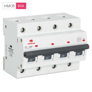 Havells Higher Rating MCB 80A Four Pole
