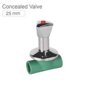 Supreme indo green PPR Concealed Valve 25mm