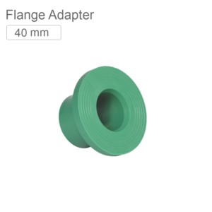 Supreme indo green PPR Flange Adapter 40mm
