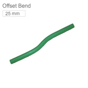 Supreme indo green PPR Offset Bend 25mm