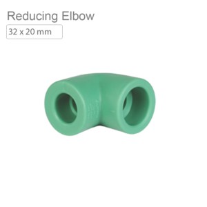 Supreme indo green PPR Reducing Elbow 32x20mm