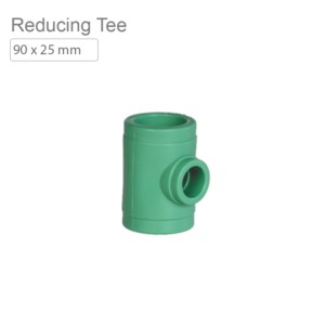 Supreme indo green PPR Reducing Tee 90x25mm
