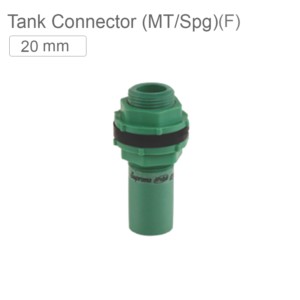 Supreme indo green PPR Tank Connector (MT/Spg)(F) 20mm