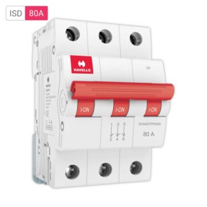 Havells MCB Isolator 80A Triple