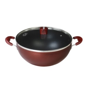 Nirlep Select Deep Kadai With Lid 24 IB 