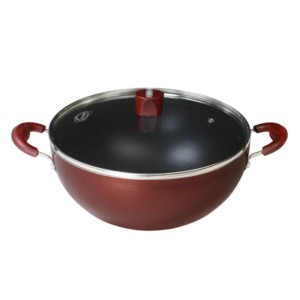 Nirlep Select Deep Kadai With Lid 26 IB 