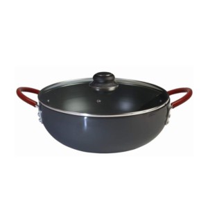 Bajaj Ebony Deep Kadai With IB 24Cm 
