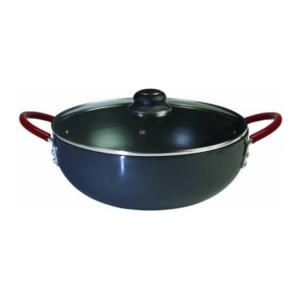 Bajaj Ebony Deep Kadai With IB 26Cm 