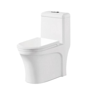 Somany Klinik 655x360x740mm S-Trap 300mm Syphonic One Piece Water Closet With Tornado Flush