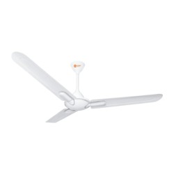 Orient Laurel 1200mm White Chrome Ceiling Fan