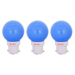 Bajaj LED Ping Pong Blue 0.5W B22