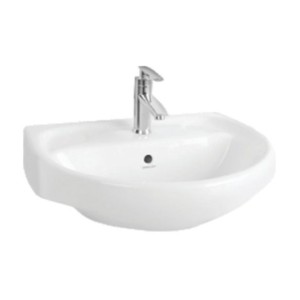 Somany Lux 560x405x190mm Wall Hung Wash Basin