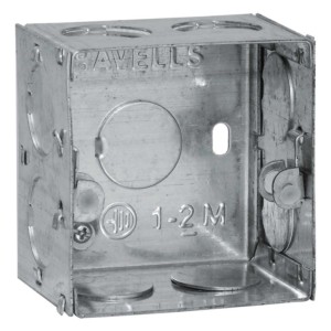 Havells Flush Metal GI 1/2M Box