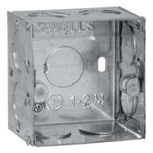 Havells Flush Metal GI 18M Box