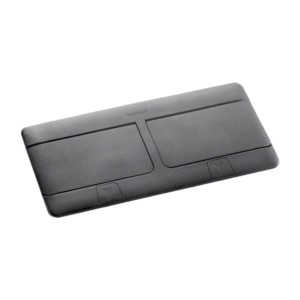 Legrand Arteor Matt Black 8 (2 x 4) modules Pop up type flush mounting boxes for floor