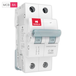 Havells C Series 8A DP MCB