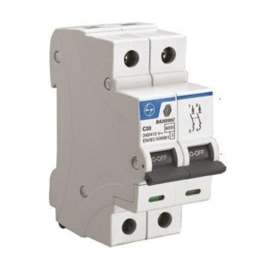 Larsen & Toubro MCB 20A C Curve Double Pole