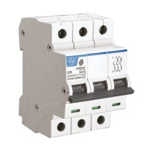 Larsen & Toubro MCB 6A C Curve Three Pole