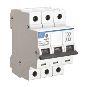 Larsen & Toubro MCB 16A C Curve Three Pole
