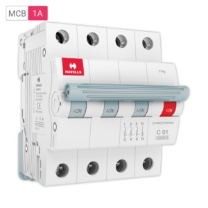 Havells C Series 1 A TPN MCB