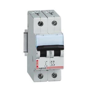 Legrand DX3 MCBs 63A C Curve Double Pole 415V