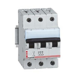 Legrand DX3 MCBs 16A C Curve Triple Pole 415V