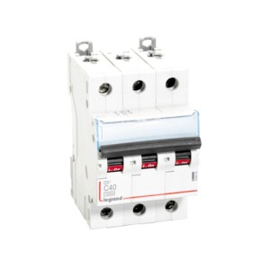 Legrand DX3 MCBs 40A C Curve Triple Pole 415V