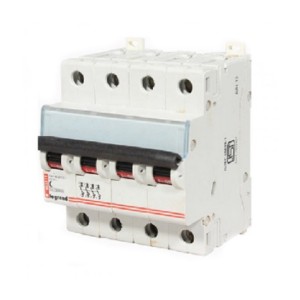Legrand DX3 MCBs 4A C Curve Triple Pole 415V + Neutral 415V