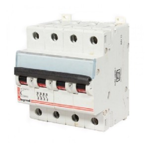 Legrand DX3 MCBs 40A C Curve Triple Pole 415V + Neutral 415V
