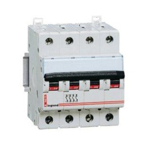 Legrand DX3 MCBs 32A C Curve Four Pole 415V