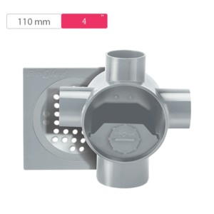 Finolex SWR Selfit Multi Floor Trap 110mm 4inch