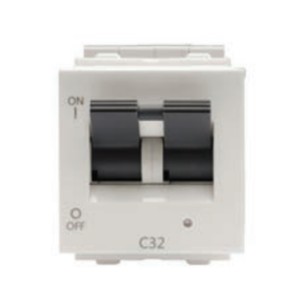 Larsen & Toubro Englaze 20A DP Mini MCB 3kA 2M