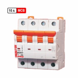 Monitor 10A TPN MCB