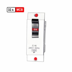 Monitor 32A SP Tiny MCB Switch