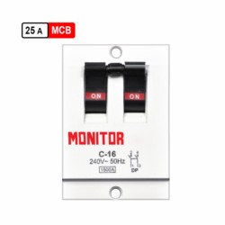 Monitor 25A DP Tiny MCB Switch
