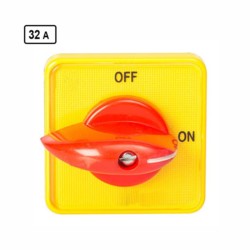 Monitor 32A 3way Pole with Off Cam Operated Rotory Switch