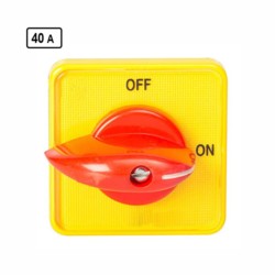 Monitor 40A 3way Pole with Off Cam Operated Rotory Switch