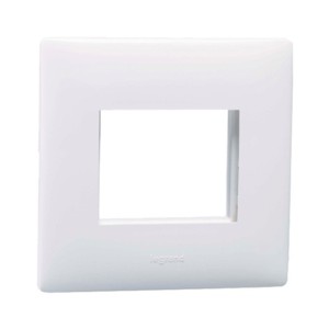 Legrand Mylinc 1 module plate white with frame