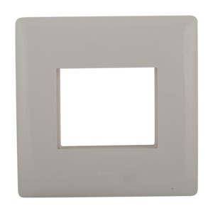 Legrand Mylinc 2 module plate white with frame