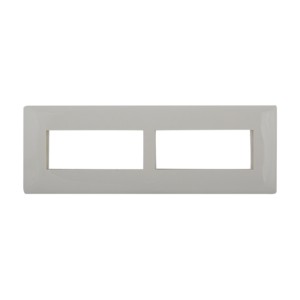Legrand Mylinc 8 module horizontal plate white with frame