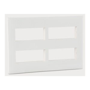 Legrand Mylinc 16 module plate white with frame