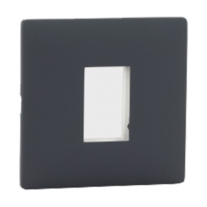 Legrand Mylinc Matt grey plate 1 module